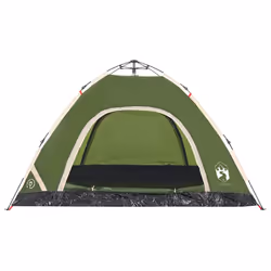 vidaXL Camping Tent 5-Person Lightweight Tent Dome Tent Shelter Quick Release - green, 4-person - Additional view 5