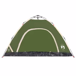 vidaXL Camping Tent 5-Person Lightweight Tent Dome Tent Shelter Quick Release - green, 4-person - Additional view 6