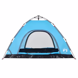 vidaXL Camping Tent 5-Person Lightweight Tent Dome Tent Shelter Quick Release - blue, 4-person - Additional view 7