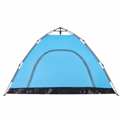 vidaXL Camping Tent 5-Person Lightweight Tent Dome Tent Shelter Quick Release - blue, 4-person - Additional view 8
