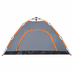 vidaXL Camping Tent 5-Person Lightweight Tent Dome Tent Shelter Quick Release - grey, 4-person - Additional view 8