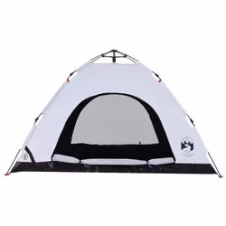 vidaXL Camping Tent 5-Person Lightweight Tent Dome Tent Shelter Quick Release - white blackout, 4-person - Additional view 7