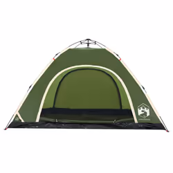 vidaXL Camping Tent 5-Person Lightweight Tent Dome Tent Shelter Quick Release - green, 5-person - Additional view 6