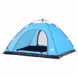 vidaXL Camping Tent 5-Person Lightweight Tent Dome Tent Shelter Quick Release - blue, 5-person - Additional view 4