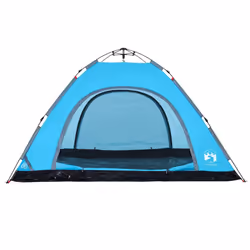 vidaXL Camping Tent 5-Person Lightweight Tent Dome Tent Shelter Quick Release - blue, 5-person - Additional view 6
