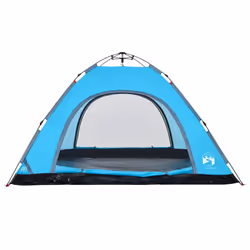 vidaXL Camping Tent 5-Person Lightweight Tent Dome Tent Shelter Quick Release - blue, 5-person - Additional view 7