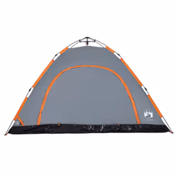 vidaXL Camping Tent 5-Person Lightweight Tent Dome Tent Shelter Quick Release - grey, 5-person - Additional view 5