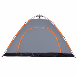 vidaXL Camping Tent 5-Person Lightweight Tent Dome Tent Shelter Quick Release - grey, 5-person - Additional view 8