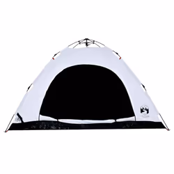 vidaXL Camping Tent 5-Person Lightweight Tent Dome Tent Shelter Quick Release - white blackout, 5-person - Additional view 6