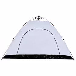 vidaXL Camping Tent 5-Person Lightweight Tent Dome Tent Shelter Quick Release - white blackout, 5-person - Additional view 8