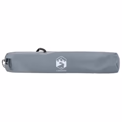 vidaXL Camping Tent Dome Tent Lightweight Tent Blackout Fabric Quick Release - Grey and orange, 250 x 250 x 155 cm - Additional view 7