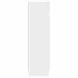 vidaXL Shoe Cabinet Shoe Storage Cupboard Shoe Rack Shelf Engineered Wood - white - Additional view 6