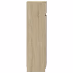 vidaXL Shoe Cabinet Shoe Storage Cupboard Shoe Rack Shelf Engineered Wood - sonoma oak - Additional view 6