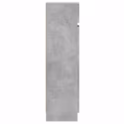 vidaXL Shoe Cabinet Shoe Storage Cupboard Shoe Rack Shelf Engineered Wood - concrete grey - Additional view 6