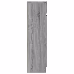 vidaXL Shoe Cabinet Shoe Storage Cupboard Shoe Rack Shelf Engineered Wood - grey sonoma - Additional view 6