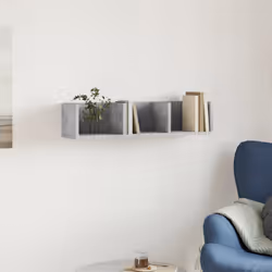 VidaXL 840435 shelve Wood Grey