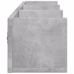 vidaXL Wall Cabinets Wall Storage Cabinet Hanging Cupboard Engineered Wood - concrete grey, 75 x 18 x16,5 cm/ 2 pcs - Additional view 6