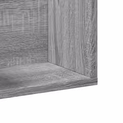 vidaXL Wall Cabinets Wall Storage Cabinet Hanging Cupboard Engineered Wood - grey sonoma, 75 x 18 x16,5 cm/ 1 pcs - Additional view 7