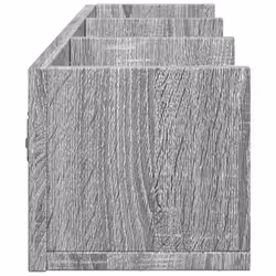 vidaXL Wall Cabinets Wall Storage Cabinet Hanging Cupboard Engineered Wood - grey sonoma, 75 x 18 x16,5 cm/ 2 pcs - Additional view 6