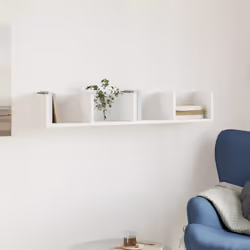VidaXL 840443 shelve Wood White