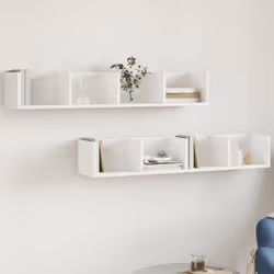 VidaXL 840444 shelve Wood White