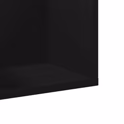 vidaXL Wall Cabinets Bathroom Storage Cabinet 2 pcs Black Engineered Wood - Additional view 8