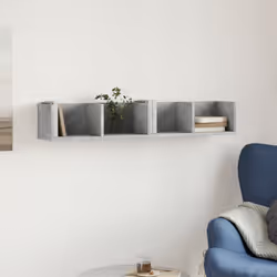 VidaXL 840449 shelve Wood Grey