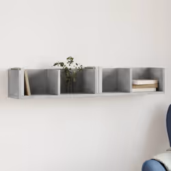 VidaXL 840450 shelve Wood Grey