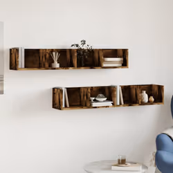 VidaXL 840452 shelve Wood Oak, Brown