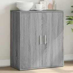 vidaXL Sideboard Cupboard Side Cabinet Highboard Grey Sonoma Engineered Wood