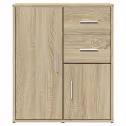 vidaXL Sideboard Sonoma Oak 60x31x70 cm Engineered Wood - Additional view 4