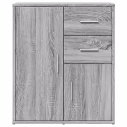 vidaXL Sideboard Grey Sonoma 60x31x70 cm Engineered Wood - Additional view 4