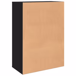 vidaXL Sideboard Storage Cupboard Side Cabinet Highboard Black Engineered Wood - black - Additional view 6