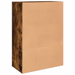 vidaXL Sideboard Storage Cupboard Side Cabinet Highboard Black Engineered Wood - smoked oak - Additional view 6