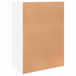 vidaXL Sideboard Storage Cupboard Side Cabinet Highboard Black Engineered Wood - white - Additional view 6