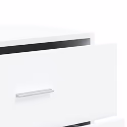 vidaXL Sideboard Storage Cupboard Side Cabinet Highboard Black Engineered Wood - white - Additional view 7