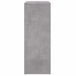 vidaXL Sideboard Storage Cupboard Cabinet Highboard Sonoma Oak Engineered Wood - concrete grey - Additional view 5