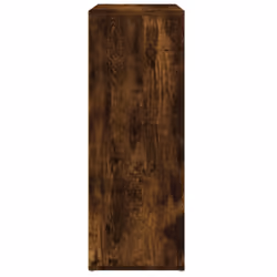 vidaXL Sideboard Storage Cupboard Cabinet Highboard Sonoma Oak Engineered Wood - smoked oak - Additional view 5