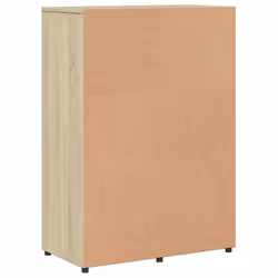 vidaXL Sideboard Cupboard Side Cabinet Highboard Sonoma Oak Engineered Wood - sonoma oak - Additional view 6