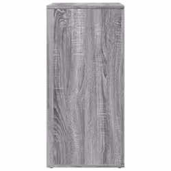 vidaXL Sideboard Storage Cupboard Side Cabinet Highboard Black Engineered Wood - grey sonoma - Additional view 6