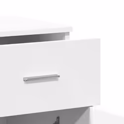 vidaXL Sideboard Storage Cupboard Side Cabinet Home Highboard Engineered Wood - white - Additional view 7