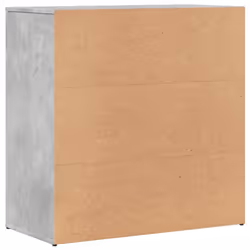 vidaXL Sideboard Storage Cupboard Side Cabinet Home Highboard Engineered Wood - concrete grey - Additional view 6