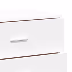 vidaXL Sideboard Storage Cupboard Cabinet Highboard Sonoma Oak Engineered Wood - white - Additional view 8