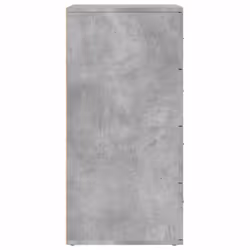 vidaXL Sideboard Cupboard Side Cabinet Highboard Concrete Grey Engineered Wood - concrete grey - Additional view 6