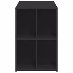 vidaXL Desk Writing Desk Office Study Working Computer Table Engineered Wood - black