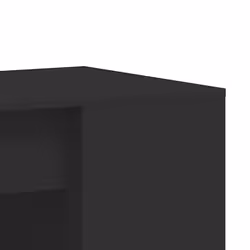 vidaXL Desk Writing Desk Office Study Working Computer Table Engineered Wood - black - Additional view 5