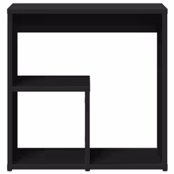vidaXL Side Table Black 50x30x50 cm Engineered Wood - Additional view 4