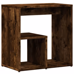 vidaXL Side Tables 2 pcs Smoked Oak 50x30x50 cm Engineered Wood - Additional view 4