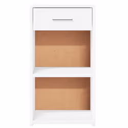VidaXL 840577 nightstand/bedside table White - Additional view 5