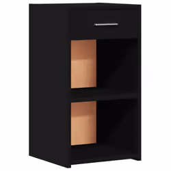 VidaXL 840579 nightstand/bedside table Black - Additional view 4
